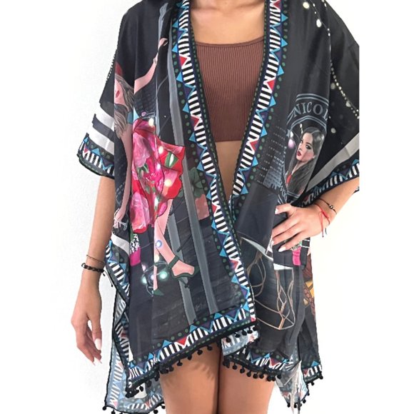 NICOLE LEE ISABELLA KIMONO HOUSE PARTY - Picture 5 of 5